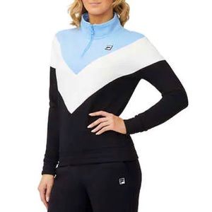 NWT Fila Colorblock Quarter Zip Jacket Size Small